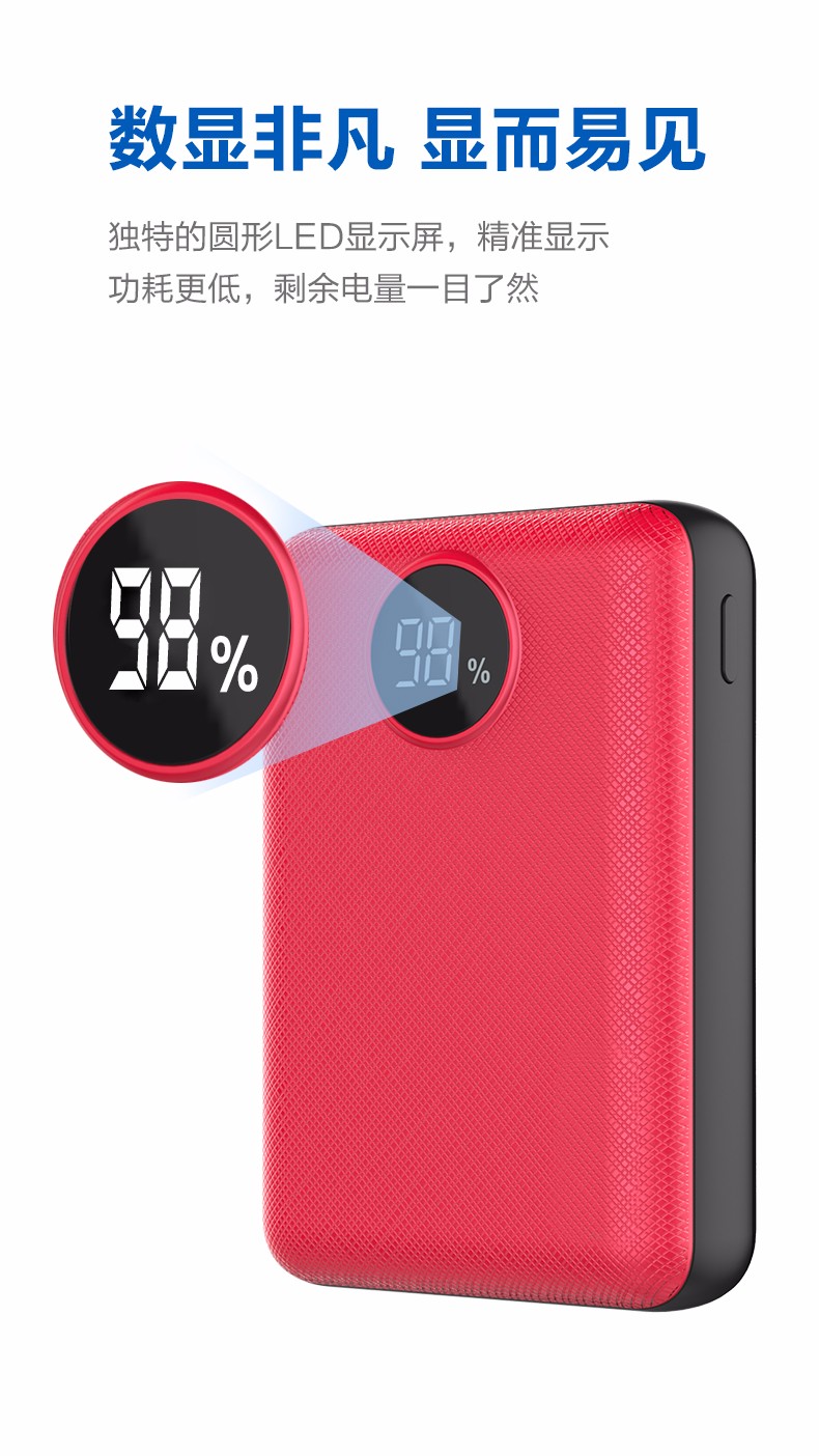 VP28 MINI數顯移動電源